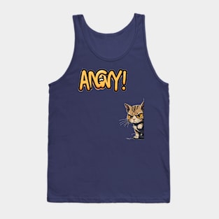 Kitty is Angwy! Tank Top